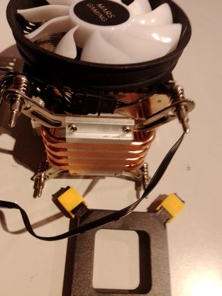 Mars Gaming MCPU-VR Doble ARGB Ventilador CPU 120m