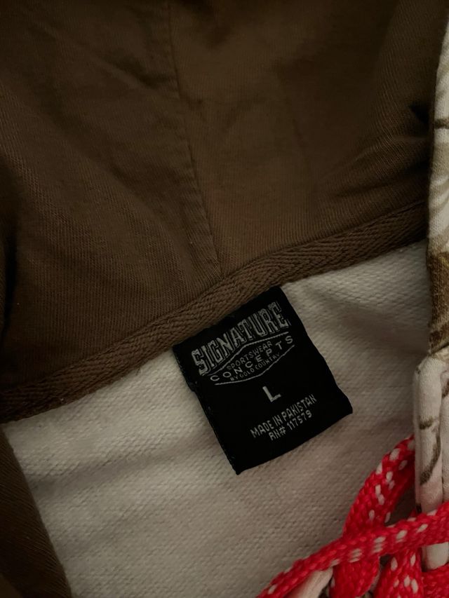 Sudadera Real Tree Camuflaje Y2K