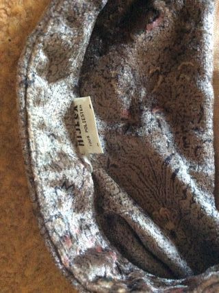 Camisa Terciopelo Vintage Marrón/Gris