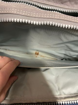 Mochila de viaje con ruedas gris