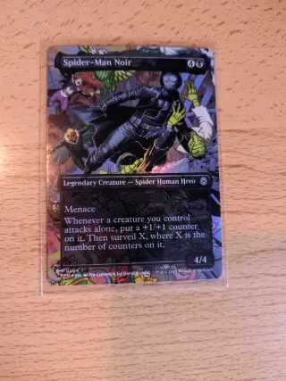 Pack Cartas Magic Spiderman Extras SP NOIR foil