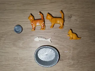 Playmobil Gatos y Accesorios