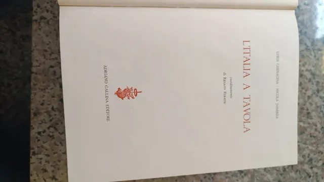 L Italia a tavola gallina editore