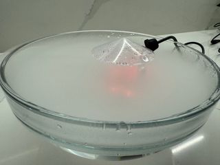 Fuente de agua ultrasónica 12 LED