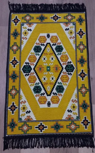 Lotto di 12 tappeti turchi tipo Kilim 60x90 cm