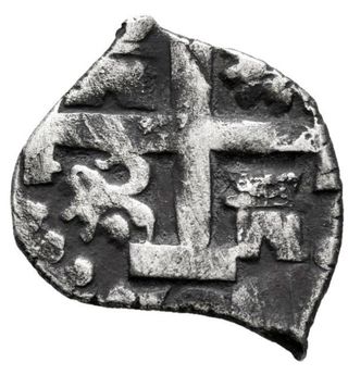 Moneda PLATA 1/2 Real 1728 LIMA. FELIPE V