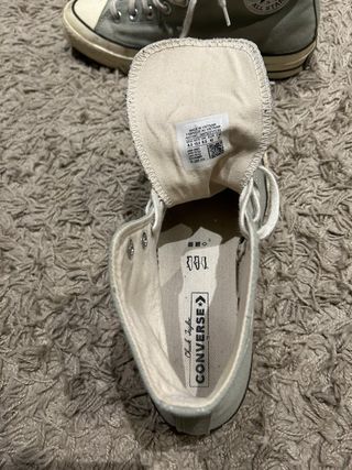 Zapatillas Converse All Star Hi Verdes Talla 42