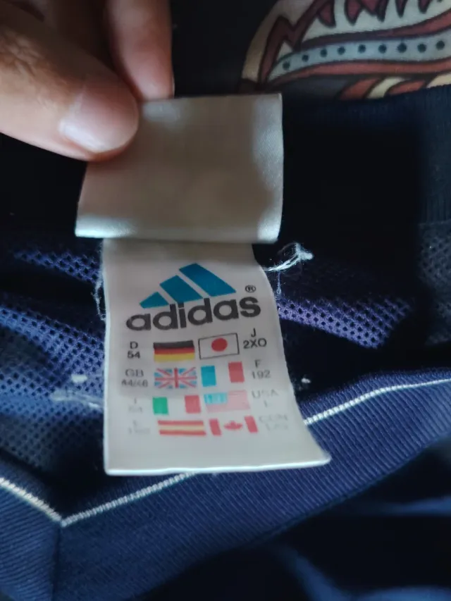 Sudadera Adidas Golf Vintage Azul