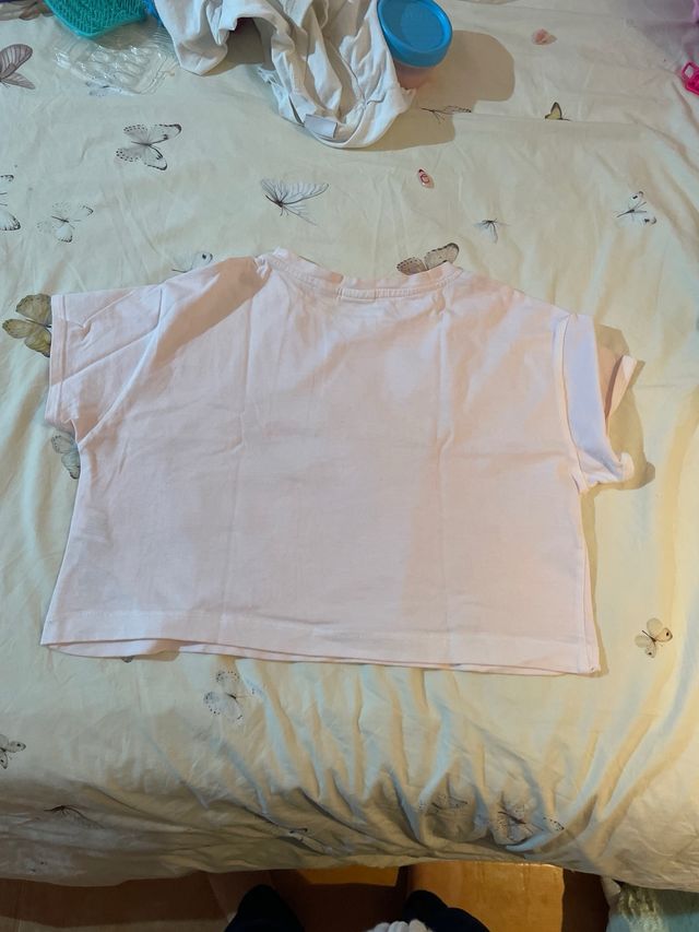 camiseta rosa