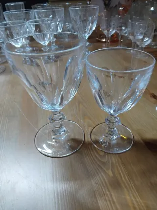 Set bicchieri in vetro