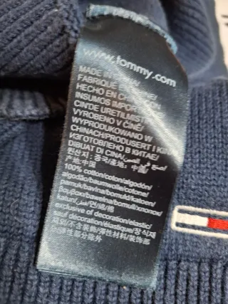 Maglione Tommy Hilfiger a righe Blu/Bianco tg.M