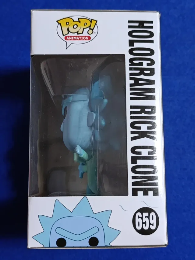 Funko Pop! Rick and Morty 659 Hologram Rick Clone