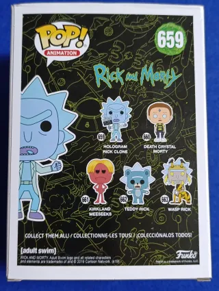 Funko Pop! Rick and Morty 659 Hologram Rick Clone