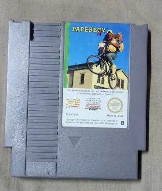 Juego Paperboy Nintendo Nes
