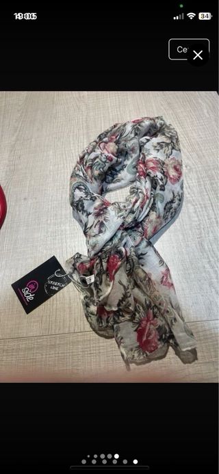 Bolso rojo nuevo con etiqueta+regalo foulard nuevo