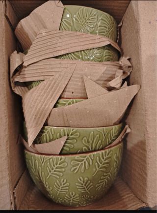 Ciotole Tognana in ceramica Verdi. 24 bowl nuove.