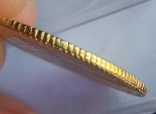 Moneda 8 Escudos 1773 Oro Réplica