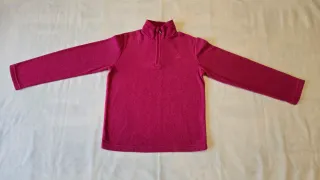 Micropile Benetton bambina fucsia 7-8 anni