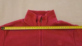 Micropile Benetton bambina fucsia 7-8 anni