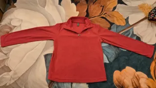 Micropile Benetton bambina fucsia 7-8 anni