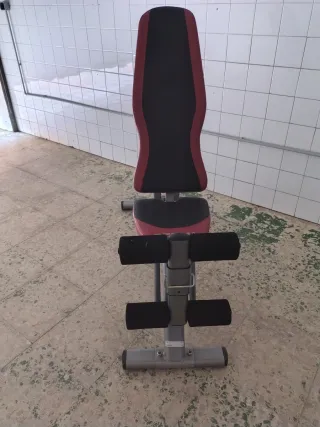 Banco de pesas multifuncional