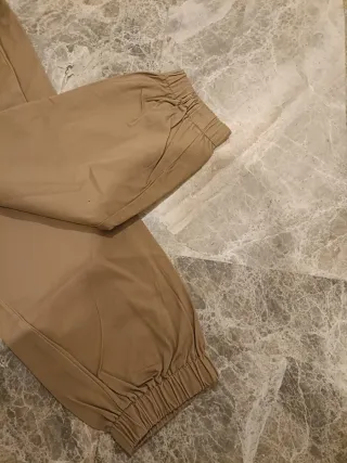 Pantalones chinos mujer color mostaza/marrón