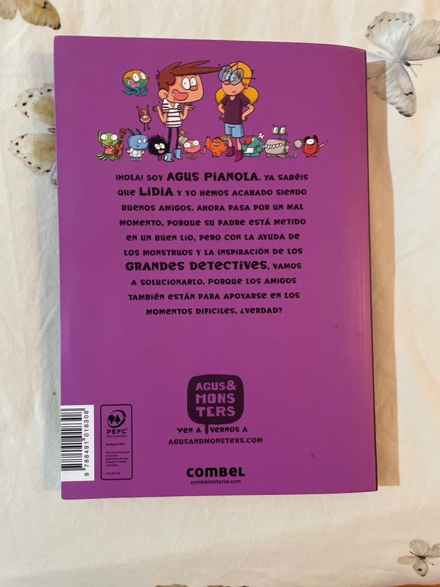 Libro Agus y los Monstruos: Un Caso Difícil