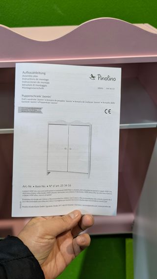 Armario para muñecas Pinolino Jasmin