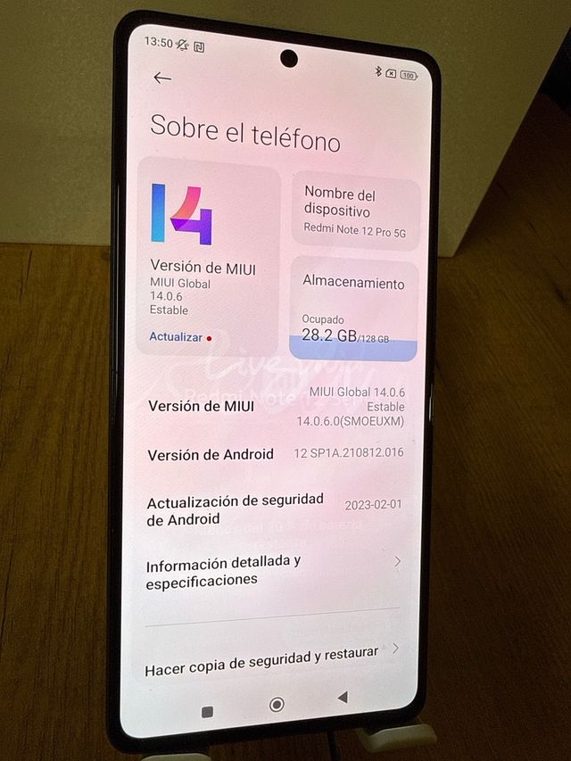 Redmi note 12 pro 128GB 5G