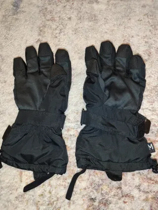 Guantes de hombre negros