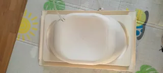 Bañera infantil con tubo