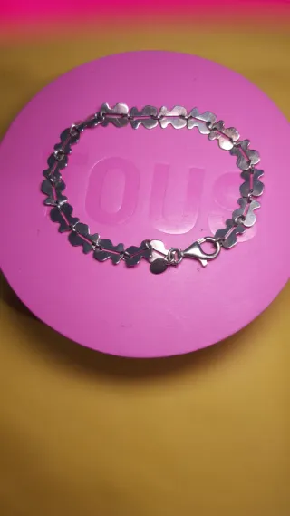 Pulsera Tous Oso Plata Original