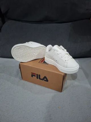 Zapatillas Fila Bebé Blancas