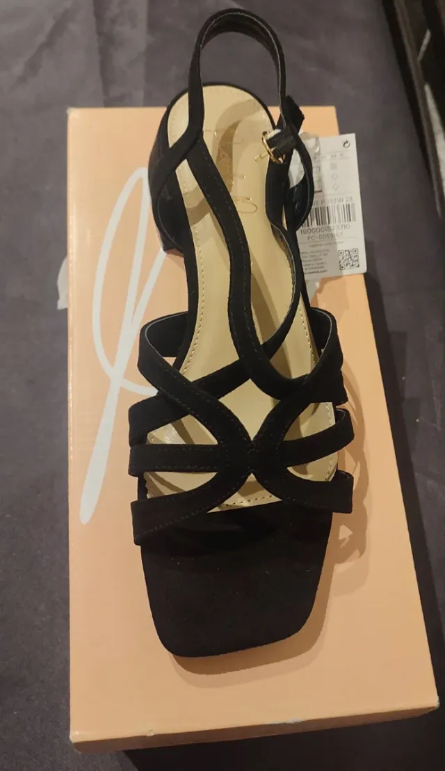 Sandalias Merkal Tacón Bajo Talla 37