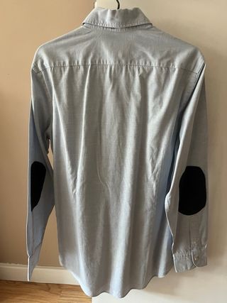 Camisa Massimo Dutti azul celeste