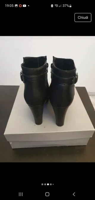 Stivaletti donna in pelle