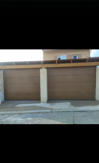 Instalación puerta de garaje.