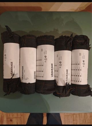 Coperte Ikea Grigio Arancio Tessuto