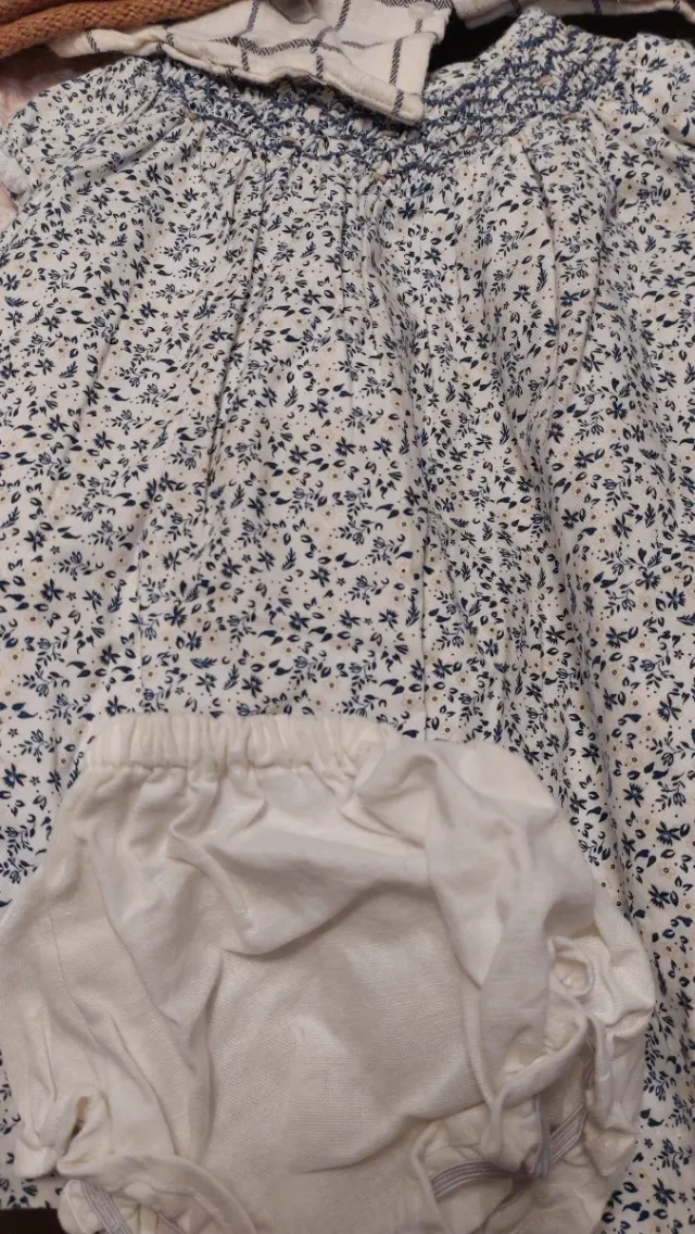 Lote Ropa Gocco 6-9m: 5 Vestidos, Jersey, Camisa