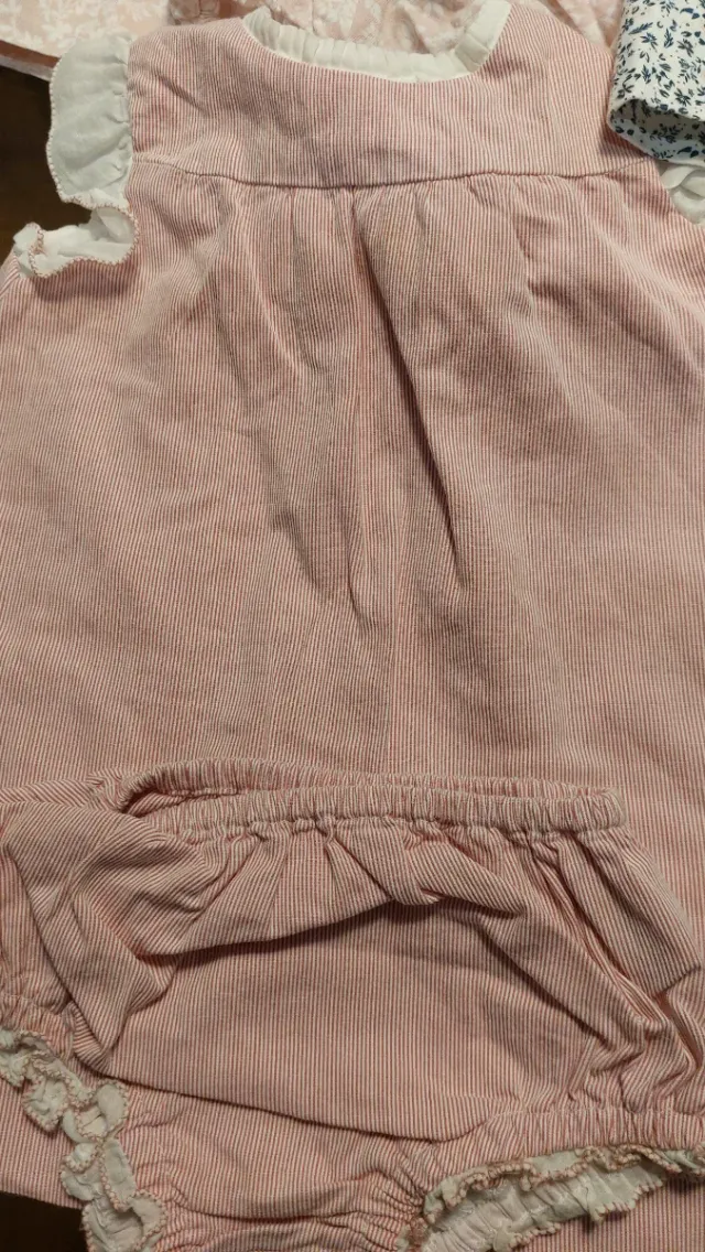 Lote Ropa Gocco 6-9m: 5 Vestidos, Jersey, Camisa