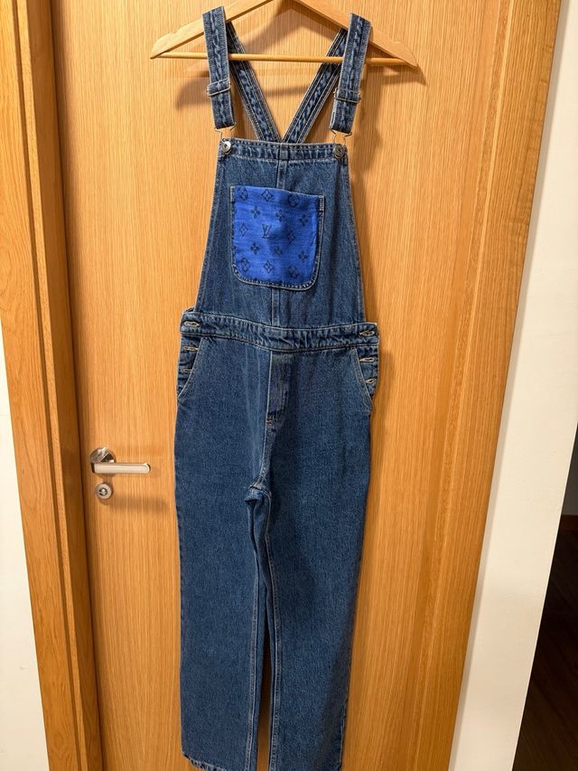 Peto con estampado de Louis Vuitton Azul