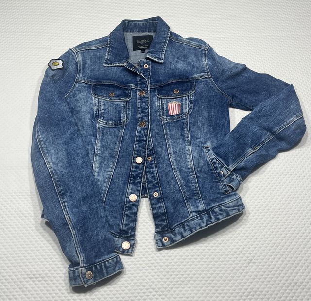 Cazadora vaquera niña Zara como nueva