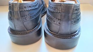 ARTIGIANALE Derby Brogue Pelle Nera 41