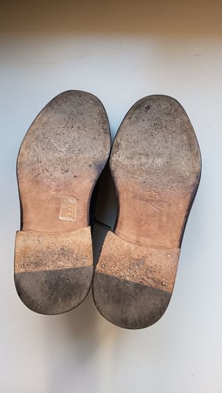 ARTIGIANALE Derby Brogue Pelle Nera 41