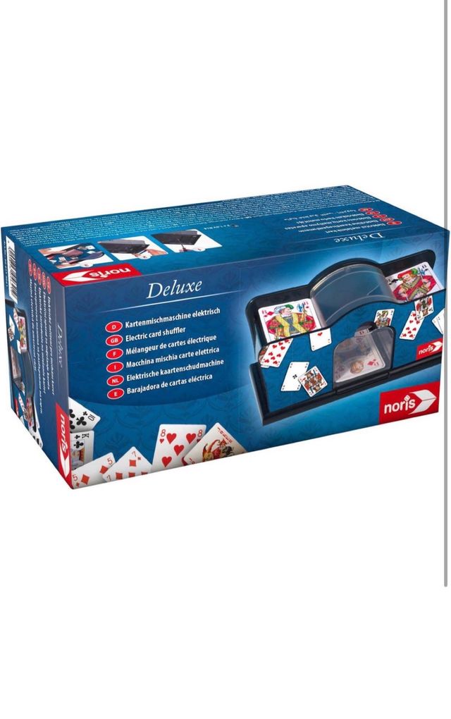 NUOVO! Mescolatore di carte automatico da estrenare