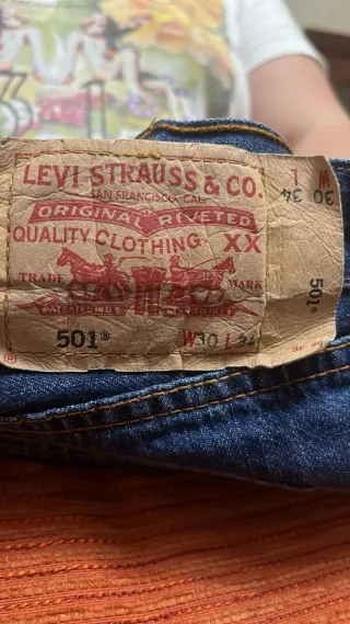 Vaqueros Levi's Azules