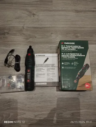 PARKSIDE 4V Taladradora Lijadora Recargable