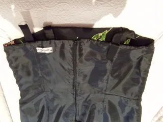 Vestido largo fiesta negro con flores rosas