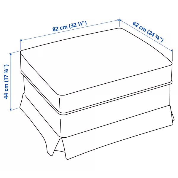 Reposapiés IKEA Ektorp Kilanda Beige