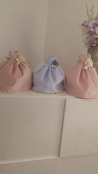 Profumatore grande vestitino rosa tulle